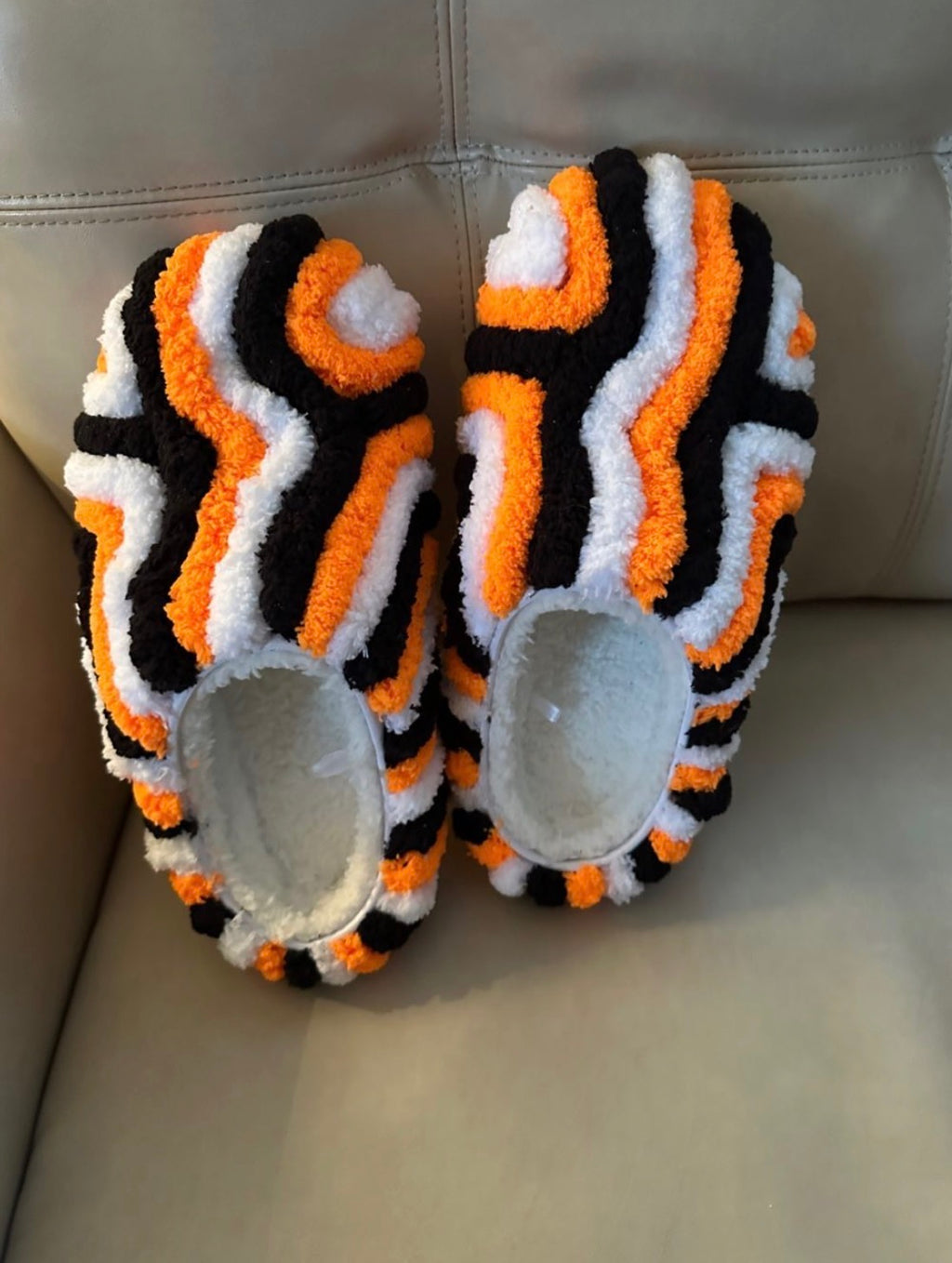 Bengals yarn slippers