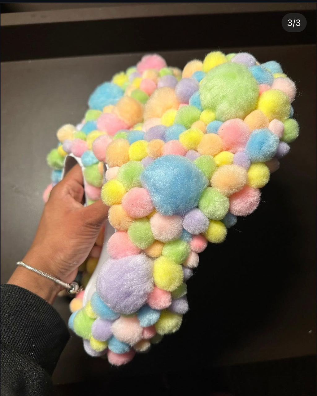 Cotton Candy Slippers