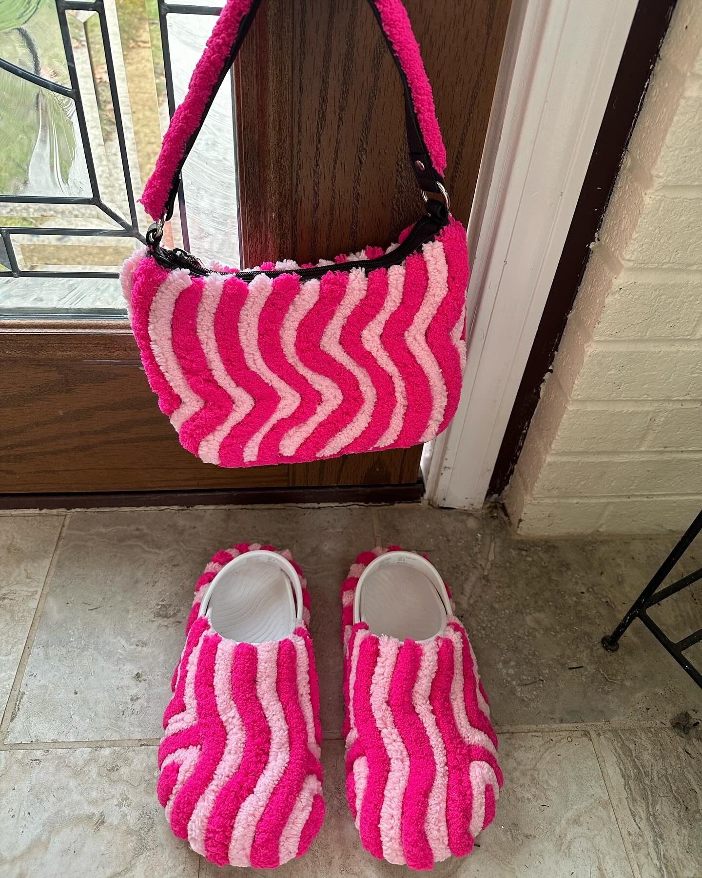 Two tone pink set