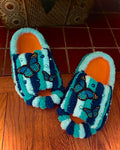 Blue butterfly slides