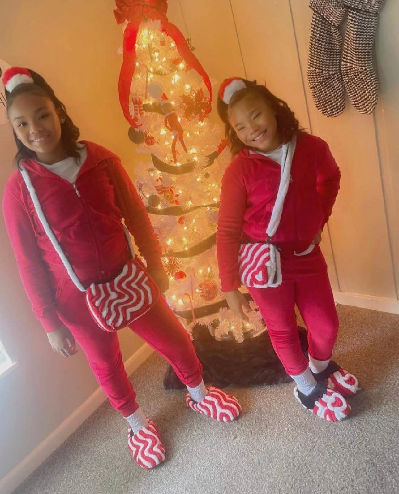 Red & white Set