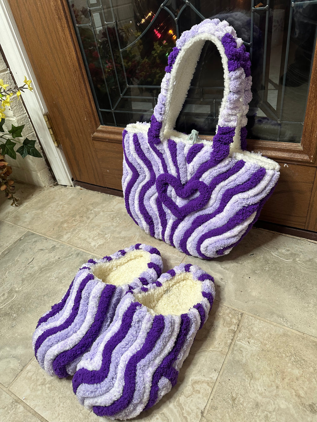 3 tone purple set